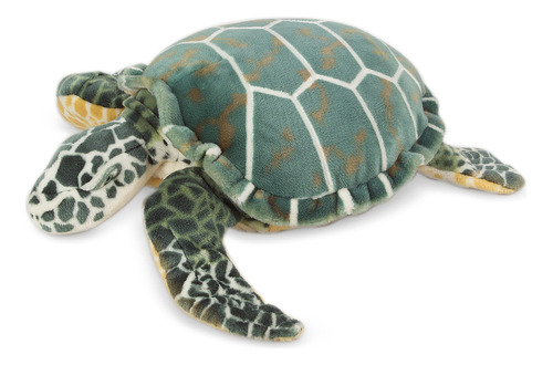 Melissa & Doug tortuga De Mar gigante, Animal De Peluche .