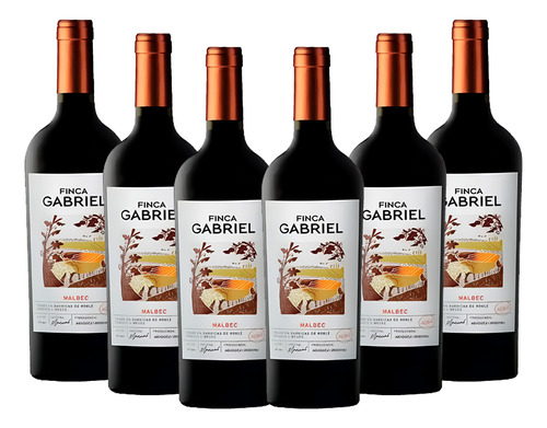 Vino Tinto Finca Gabriel Malbec (x6 Uni.)