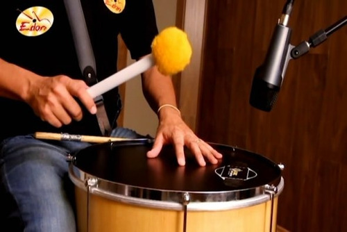 Coleção Curso De Percussão Em 3 Dvds-edon-original
