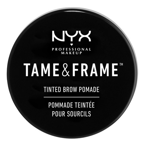 Pomada Para Cejas Nyx Tame & Frame Tinted Brow Mate 5g Color Black