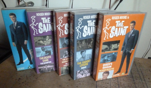 Videocassettes El Santo Con Roger Moore (Usado)