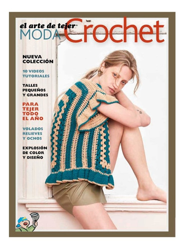 Revista Arte De Tejer Crochet Tejido Anual Guias Moldes