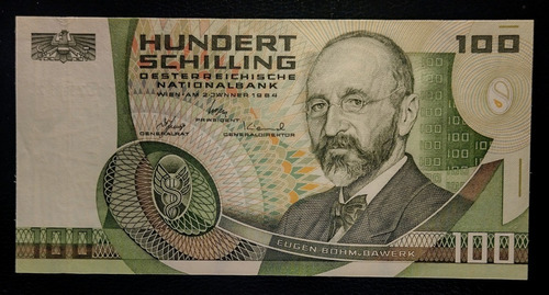 Austria Billete 100 Schilling 1984 Sc Pick 150