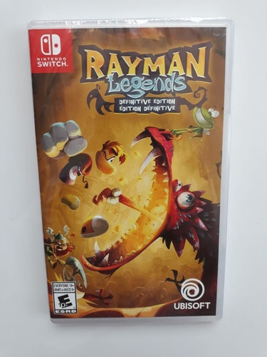 Rayman Legends Juego Nintendo Switch Nuevo Sellado