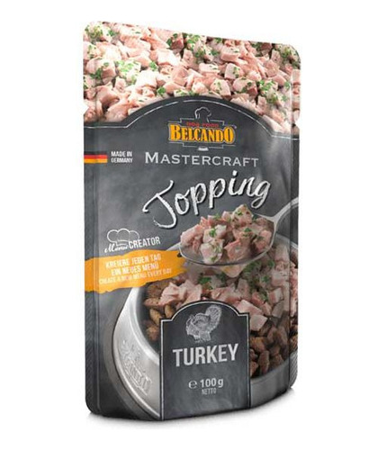 Belcando  Alimento Humedo Mastercraft Topping Pavo 100gr