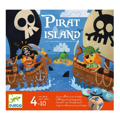 Pirate Island - Dj08595 - Djeco - + 5 Años