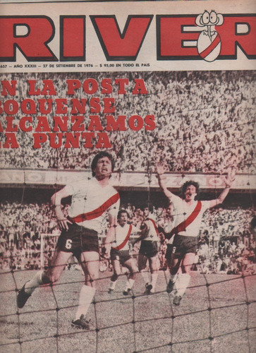 Revista Partidaria * River * Vs Boca - Año 1976 Nº 1657