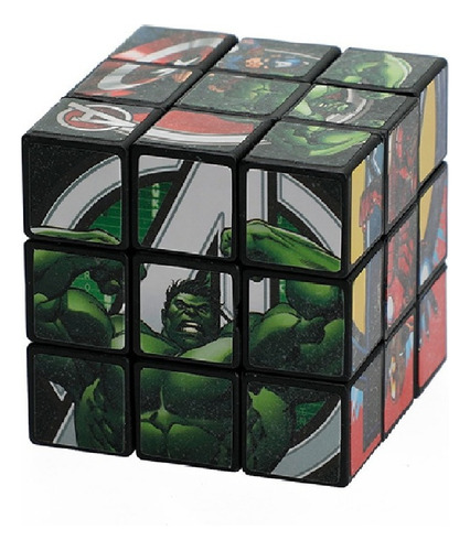 Cubo Mágico Marvel Avengers Brinquedo Infantil Vingadores