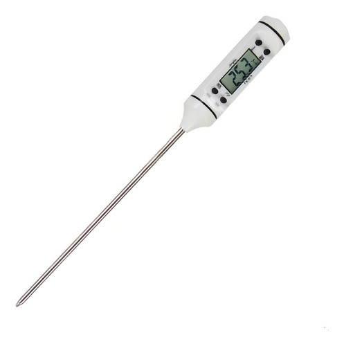 Termômetro Digital Tipo Espeto -50+300°c - Akso Te07 Cor Branco