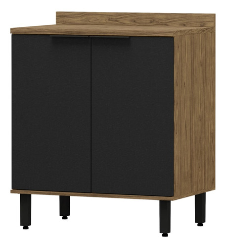 Balcao Com Tampo Mdf 80 Cm 2 Portas Tosc Bt002 Freijo Nero M