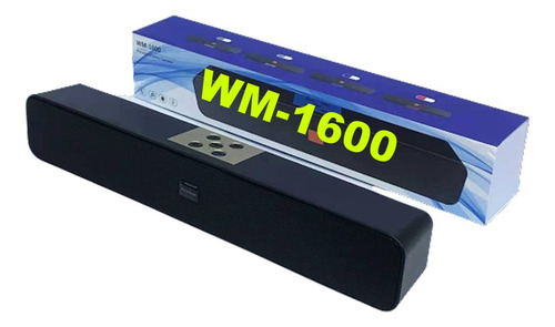 Imagen 2 de 2 de Parlante Bluetooth Bq-7210 Radio Fm Aux In Usb Sd Bateria
