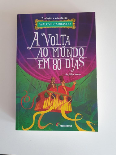 Livro - A Volta Ao Mundo Em 80 Dias De Júlio Verne