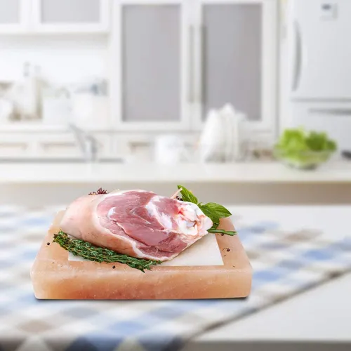 Plato De Cocina Con Sal Natural De Roca Del Himalaya, 1 Unid