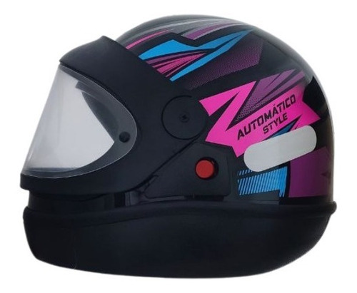 Capacete Ebf Automático Bolt Tamanho Do Capacete 58 Cor Rosa Style