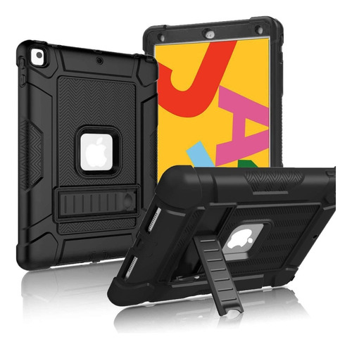 Case Ltrop 360° Para iPad 10.2 7gen 8gen 9gen 2021 + Glass