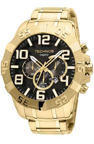 Relógio Technos Dourado Masculino Classic Legacy Os20im/4p