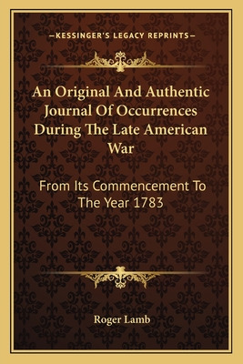 Libro An Original And Authentic Journal Of Occurrences Du...