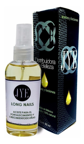Aceite Jye Long Nails Crecimiento De Uñas Natural 60ml
