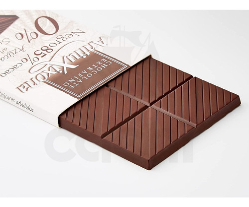 Chocolate Antiu Xixona Negro 85% Sin Azúcar Sin Glúten 100gr