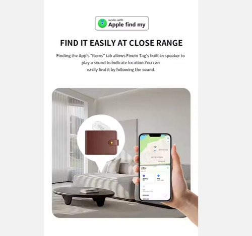 Llavero Rastreador Gps Para Iphone Blanco