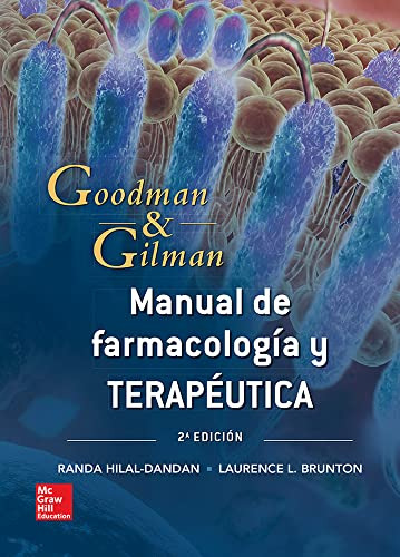 Libro Manual De Farmacología Y Terapéutica Goodman & Gilman