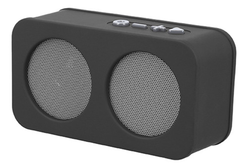 Bocina Portátil Bluetooth Rubber Con Usb Sd Radio Y Botones