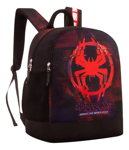 Bolso/ Morral Grande Spiderman Holographic Spider Verse Capi