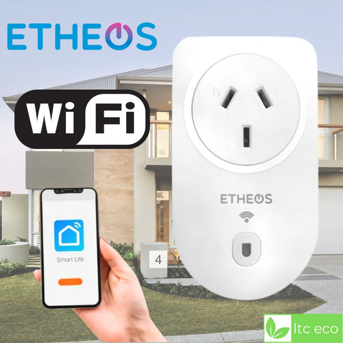 Imagen 3 de 9 de Enchufe Toma Inteligente Wi Fi App Smart Life 10a 2200w 24hs