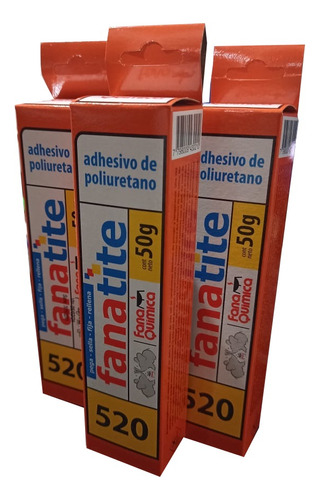 Adhesivo Poliuretano Fanatite 520 50 Gr. (4 Funciones En 1)