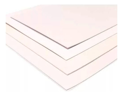 Carton Montado Blanco 50x70cm 2mm De Espesor