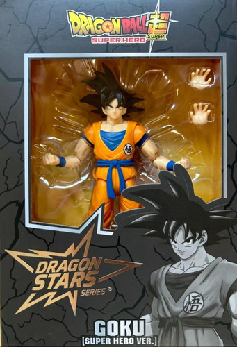 Figura Dragon Ball Stars Goku Base Super Hero Articulada