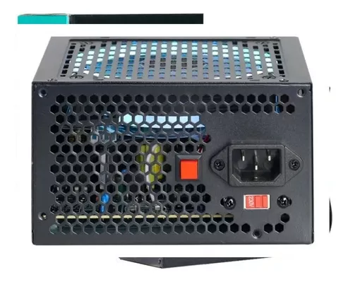 Fuente de poder para PC Dash Fonte, Alimentação, Energia, PC, Computador,  600W, Jogos, Gamer, VFG600WPR 600W negra