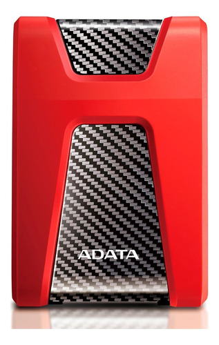 Disco duro externo Adata DashDrive Durable HD650 AHD650-1TU3 1TB rojo