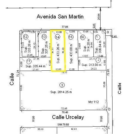 Lote Sobre Av. San Martin (ruta 4) Comercial) En Los Cardales, Exaltación De La Cruz, G.b.a. Zona No