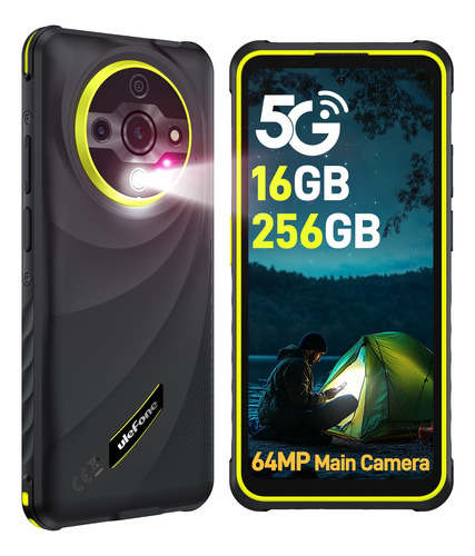 Ulefone Armor X31 Pro 5g Dual Sim Teléfono Resistente Android 14 Smartphone 6.56 16gb Ram 256gb Rom Cámara Nocturna 6050mah Nfc Verde