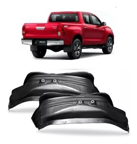 Kit X2 Guardaplast Pasarueda Toyota Hilux Srv 2016/ Traseros