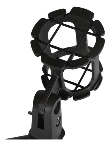 Imagen 7 de 7 de Micrófono Condenser Hügel Grabación Usb Soporte Pop Filter
