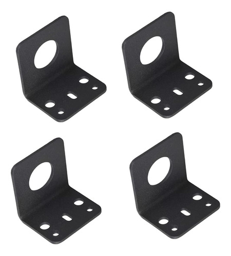 Vanroug 4 Piezas L-bracket 1255 Agujero De Acero Grueso Sopo