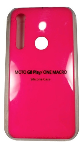Forro Estuche Para Moto G8 Play Siliconcase