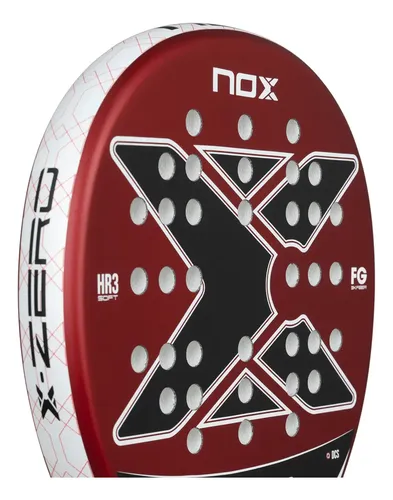 Raquete de padel Nox X-zero vermelha - vermelha | Parcelamento sem