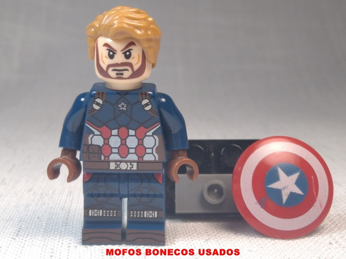 Marvel Minifigures Dr Estranho, Cap América Galáctus Bonecos (Usado)