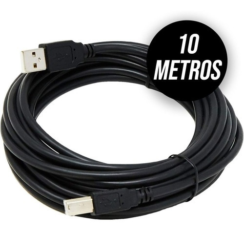 Cable USB 2.0 de impresora universal para Epson HP Samsung 10M