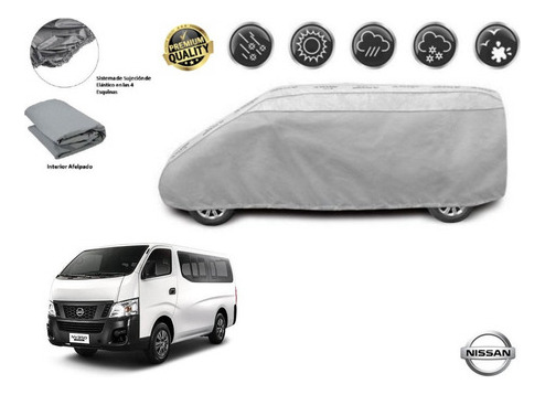 Funda Car Cover Afelpada Premium Nissan Urvan Nv350 2015