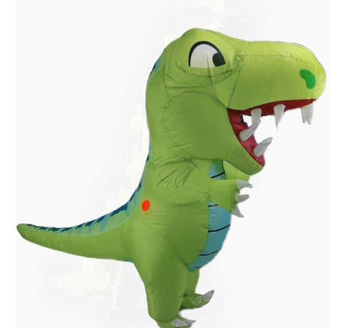 Disfraz Inflable Divertido De Dinosaurio De Cuerpo Completo,