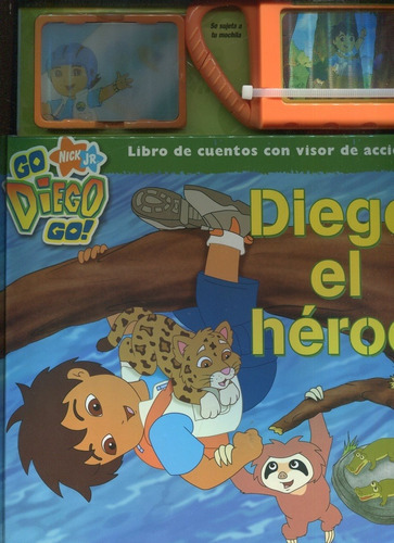 Diego El Heroe (go Diego Go): Libro De Cuentos Con Visor De Accion, De Aa.vv. Editorial Silver Dolphin, Edición 1 En Español