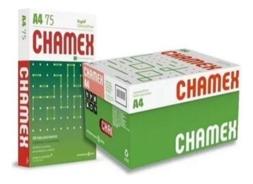 Resma Chamex Premium A4 75 Gr Caja X5 Papel Alta Calidad