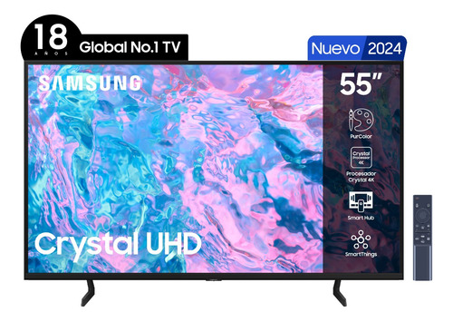 Smart TV Samsung CU7090 55" 4K Led