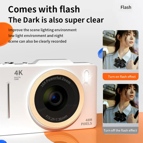 Cámara Digital 4k Cámara De Vídeo Digital De 48 Mp Cámara Di