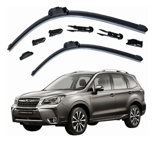 2 Plumas Limpiaparabrisas Reluvsa Subaru Forester 2013