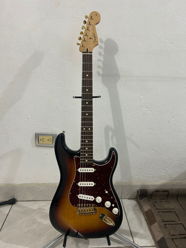 Fender Deluxe Players Stratocaster Mim Diestro Marrón Palo De Rosa (Usado)